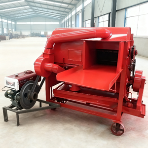 Çiftlik kullanımı için pirinç buğday darı Sorghum soya için en çok satan otomatik besleme 125 Model harman tahıl harman makinesi - Product Image 2