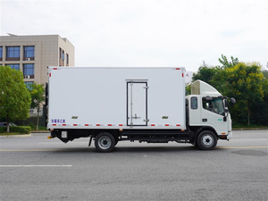 Camion frigorifique JAC Shuailing Q7 semi-cabine de 5,4 m avec moteur Cummins de 170 CV, équipé d'une plateforme hydraulique - Product Image 3