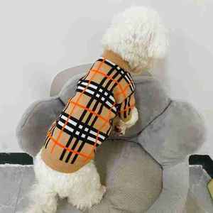 럭셔리 친환경 모던 패션 브랜드 <span class=keywords><strong>XXL</strong></span> 강아지 스웨터 겨울 울사 뜨개질 플러리 체크무늬 점퍼 우아한 강아지 옷 - Product Image 6