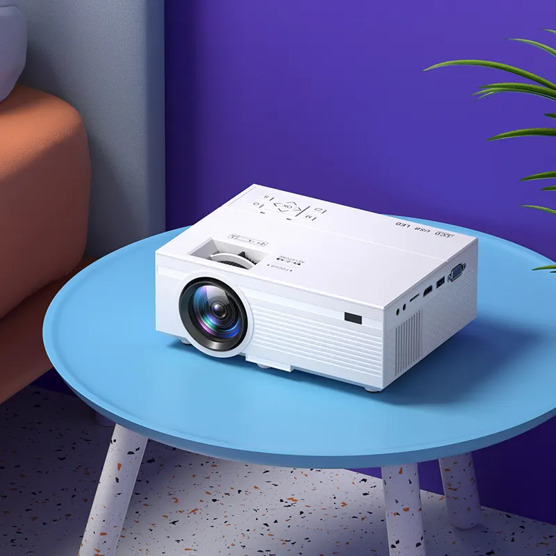 Sainyer M8-G Mini 4k Projector Home Proyector Beamer LED LCD Projector Mini Led HD Home Theater Projectors