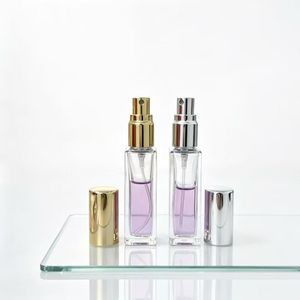 5ml 8ml 10ml 15ml 20ml Empty Square Glass Perfume Bottles with Pump Sprayer and <strong>Reed</strong> Diffuser <strong>Screen</strong> Printed - Product Image 3