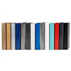 อะลูมิเนียมอัดขึ้นรูปเคลือบผง AkzoNobel 6063 สำหรับงานตกแต่ง |   บริการตัดสีตามมาตรฐาน RAL และสีตามสั่ง - Product Image 1