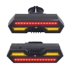 4G GPS positioning GSM waterproof beidou tail light bicycle gps tracker bike light with free tracking platform