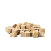 Friandises pour animaux de compagnie : Foie de poulet lyophilisé 100 % viande pour chiens et chats, aliments riches en protéines
