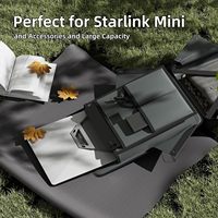 Sac à dos Starlink MINI, étui Starlink MINI pour câbles d'alimentation, adaptateur de batterie et plus, sac de voyage étanche pour accessoires