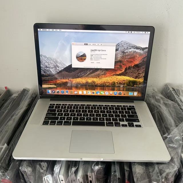 M-Ac Book Pro 2013 A1398 Intel I7-3gen 16G 500G 15" Used Business Laptop Stock Original Computer Lightweight Portable
