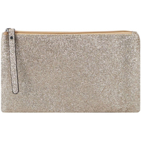 Logo personnalisé Petit Glitter Bling Bling Coin Change Purse Shiny PU Zipper Pouch Storage Bag Travel Makeup Cosmetic Bag