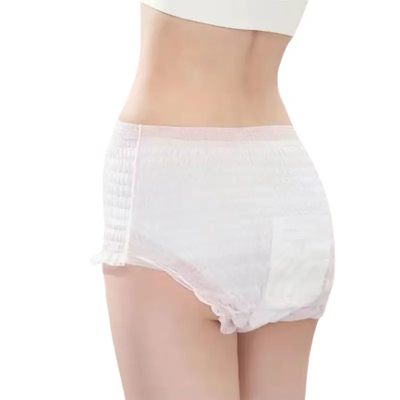 Wholesale Sanitary napkins pant lady menstrual pants Wearing Diapers For Women Panties with Disposable Sanitary Napkin Pants