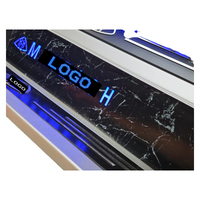 Seuil de porte LED pour Mercedes-Benz Maybach MPV Vito W639, pédale de bienvenue, plaque de seuil de porte centrale, V-Class W447 V260L V-Class VIP