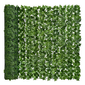 Clôture artificielle Azusa Go en filet de 10 cm et moins, à fixer au mur, pour la décoration de jardin, clôture pour plantes grimpantes, garde-corps télescopique en plastique - Product Image 2
