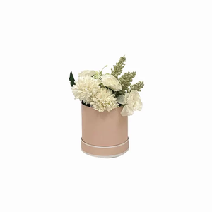 Caja de tubo de papel redonda personalizada para flores, caja de regalo cilíndrica de lujo para empaque de ramos de flores, OEM ODM - Product Image 5