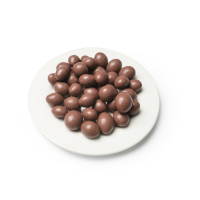 Vente en gros usine : Chocolat au lait d'amande pur, solide, de haute qualité, à base de noix, en promotion
