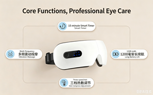 Home Use Smart <b>Mini</b> Electric Eye Mask Massage Instrument Eye Massager With Heat - Product Image 5