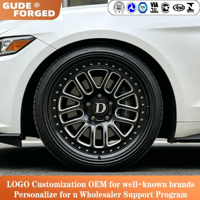 Jantes GUDE forgées personnalisées pour la course de dragster, 15, 17, 18 pouces, avec système Beadlock, 5x120/5x112/5x114.3/6x139.7 pour BMW, Chevrolet, Corvette, Ford