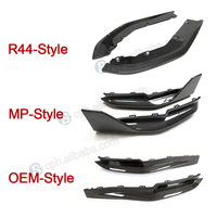 Extension d'angle de pare-chocs arrière en fibre de carbone sèche style R44 personnalisée pour BMW M3 G80 M4 G82 2021+ – Amélioration