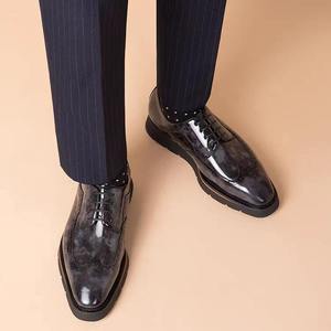 <b>Top</b>-Tier Luxurious Men's Formal Shoes Handcrafted Italian-Style Leather Shoes Formal Evening Gowns Men's leather Dress Shoes&Oxf - Product Image 5