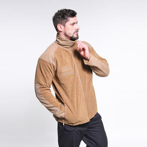 Mode Borduurwerk Patch Casual Sportkleding Dikke Warme Polar Fleece Blanco Bovenkleding Heren Outdoor - Product Image 4