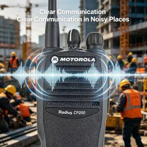 Radio Bidireccional Analógica Radius CP200 VHF IP54 Resistente al Polvo y Salpicaduras, Económica para Comercios, Restaurantes y Pequeños Hoteles - Product Image 3