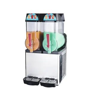 12L * 2 Industriële Smoothie Maker Dubbele Tank Commerciële Slushy Machine Bevroren Ijs Slush Machine