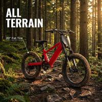 Sepeda Listrik Anak HeyBike Style Off Road 36V 500W Beban 120KG Rem Cakram Mekanik Lampu LED Ban Lebar E-Bike Komuter