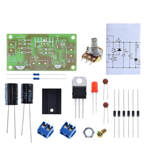 Kit de Fuente de Alimentación Ajustable TZT <span class=keywords><strong>LM317</strong></span>, Fuente de Alimentación de CC Ajustable Continua, Piezas de Enseñanza y Entrenamiento de Bricolaje - Product Image 1