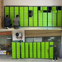BAIWEI casier en métal intelligent électronique Express poste casier livraison de colis courrier système de casier intelligent avec logiciel
