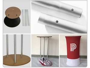 Support à gâteau personnalisé en tissu de haute qualité, avec fond et housse de socle en Spandex, et housses de personnage pour socle de table à gâteau - Product Image 6