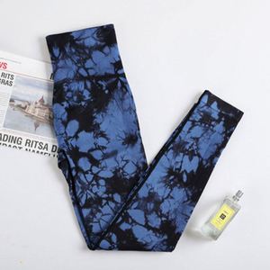 Tie Dye Seamless High Waisted Gym Fitness <b>Leggings</b> Scrunch <b>Butt</b> <b>Lifting</b> Yoga Pants for Girls - Product Image 6