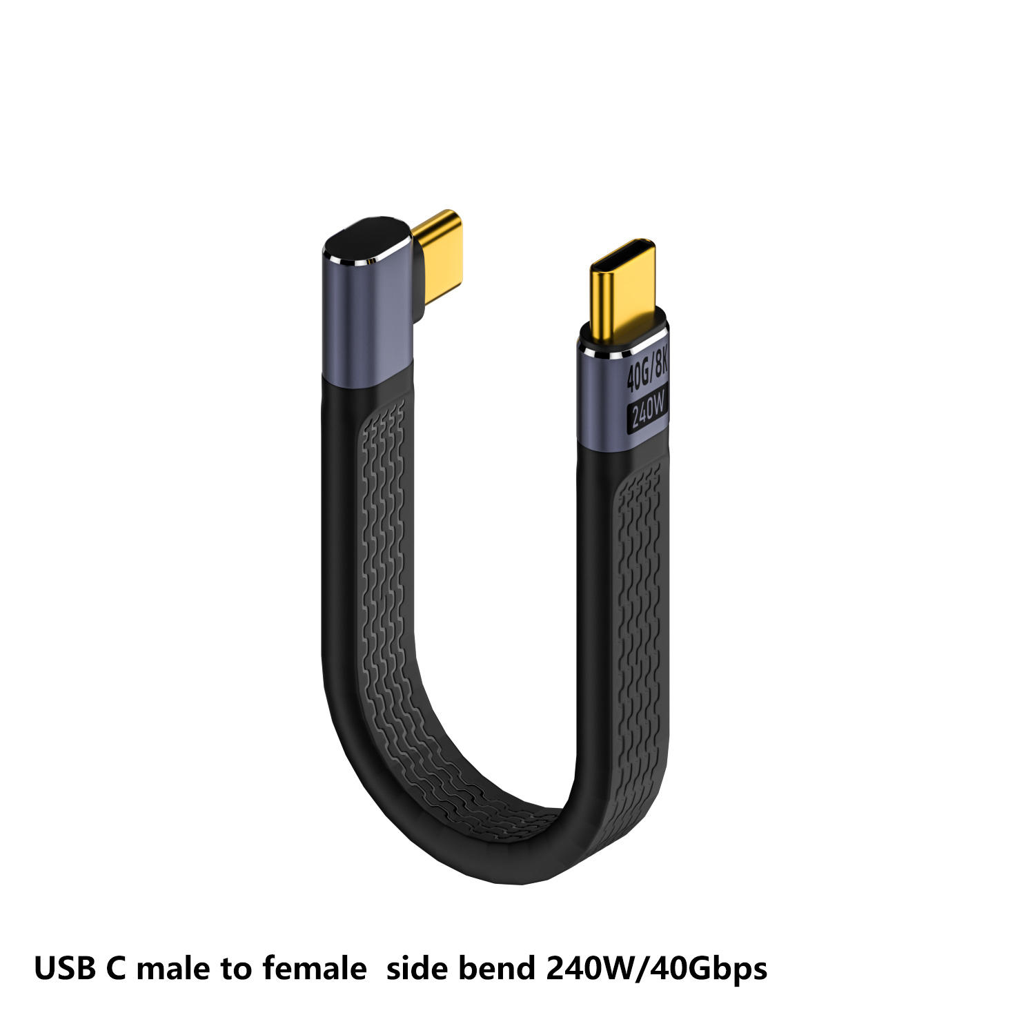 C côté mâle courbé vers C mâle noir