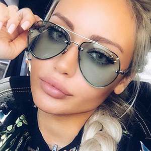 Novedades 2025, Gafas de Sol Vintage de Moda para Mujer, Protección UV400, Gafas de Sol Ovaladas de Aviador Extra Grandes para Hombre y Mujer - Product Image 5