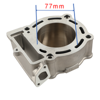 Kit de Cilindro para Motor de Motocicleta Zs177mm, Cilindro de 77mm, Pistón, Anillo, Junta para Zongshen Nc250 250cc 4 Tiempos Refrigerado por Agua