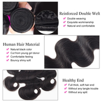 Lots de Cheveux Indiens Bruts Ondulés en Gros, Fournisseurs de Mèches de Cheveux Alignées avec les Cuticules, Tissages de Cheveux Doublement Tirés, Extensions de Cheveux Humains Pas Chères
