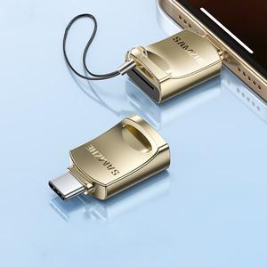 SAMZHE Zinklegering Multi-In-One Type-C Telefoonkaartlezer Mini Adapter Micro SD/TF Geheugenkaart voor Android Telefoon Apple 17/16/15 - Product Image 3
