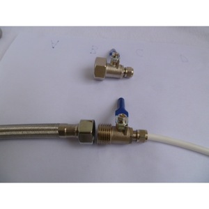 Válvula de Bola de Conexión Rápida para Purificador de Agua/Máquina de Agua Pura de PE con Rosca Interna/Externa de 4 Puntos y Válvulas de Compuerta de 2 Puntos - Product Image 1