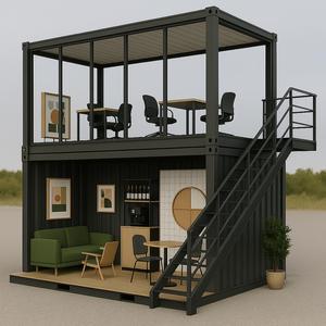 Nhà prefab 3 phòng ngủ sang trọng trước Fab nhà giá rẻ Tiny container đúc sẵn Di động mở rộng mô-đun vận chuyển nhà - Product Image 2