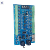 WS-40CH-BAN DC7-24V XRL 3P 11.7KHZ 10Group LED Strip DMX512 Board 40Ch RGBW Dmx512 Decoder Aplikasi Dekoder DMX512 untuk Lampu Strip LED RGBW