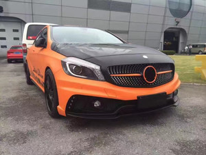 ชุดแต่ง Mercedes-Benz A-Class W176 สภาพใหม่ ช่วยเพิ่มความสวยงามให้กับกันชนหน้าและหลัง สปอยเลอร์ และสเกิร์ตข้าง - Product Image 5