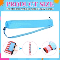 Sac de rangement pour tapis de mahjong OEM, sac de transport portable à bandoulière pour accessoires de jeu de mahjong