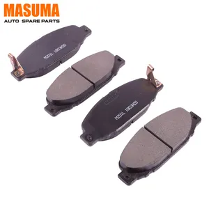 MS-3222 MASUMA-Juego de pastillas de freno traseras para coche, accesorio deportivo AY040-MT025 MB295893 MB295942 para MITSUBISHI, camiones, CANTER FB300