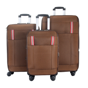 Ensemble de bagages souples Qideming en tissu, 3 pièces, avec serrure, en EVA, couleur/logo personnalisé, vente en gros à bas prix, usine OEM Dongguan - Product Image 2