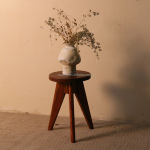 Meubles d'intérieur haut de gamme en bois massif, style <span class=keywords><strong>vintage</strong></span> français minimaliste et artistique, pour appartement, salon, table de salon - Product Image 3