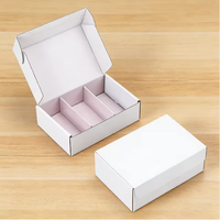 Boîtes à biscuits de Noël carrées en carton kraft écologiques réutilisables personnalisées avec fenêtre, pelliculage brillant UV pour biscuits et gâteaux