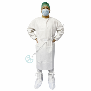 04G robe d'<span class=keywords><strong>isolation</strong></span> jetable microporeuse blanche - Product Image 3