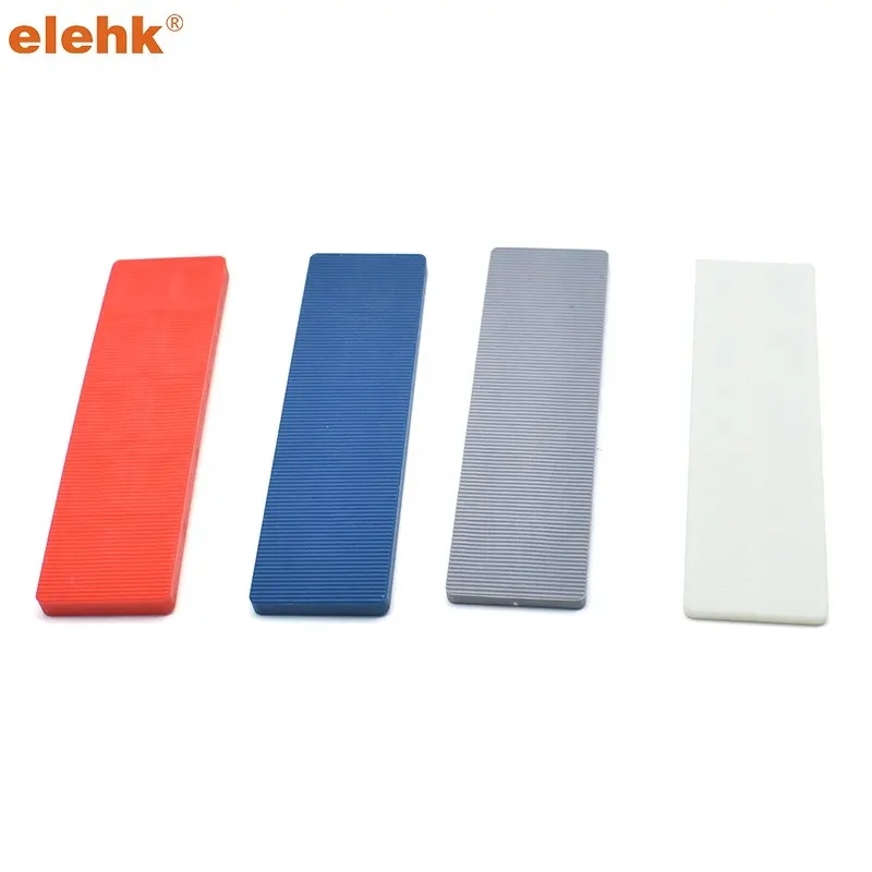 Elehk 1MM-6MM Flat Shim Packer 100x28mm vetro vetro vetro piatto confezionatori di plastica per la costruzione