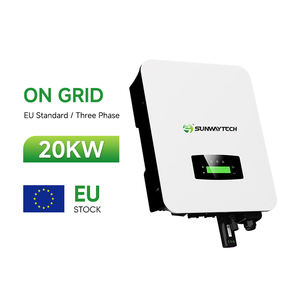 Convertidor de potencia de transformador de 20kw en stock de La UE, inversor solar híbrido de 30kw en la red, inversor de conexión a red de 20KVA con wifi - Product Image 1