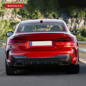 Facile installazione per <span class=keywords><strong>BMW</strong></span> <span class=keywords><strong>4</strong></span> <span class=keywords><strong>serie</strong></span> G22 M400 Retrofit diffusore posteriore nero lucido - Product Image 5