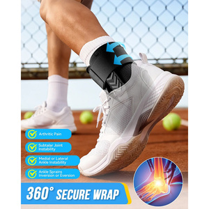 Soporte <span class=keywords><strong>de</strong></span> <span class=keywords><strong>Tobillo</strong></span> para Alivio del Dolor, Venda <span class=keywords><strong>de</strong></span> Compresión Protectora para Esguinces, <span class=keywords><strong>Estabilizador</strong></span> para Recuperación Deportiva y Uso Diario - Product Image 3