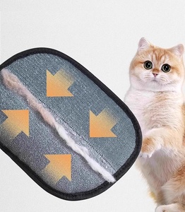 Juicepet hiện đại bàn chải vật nuôi tóc loại bỏ găng tay tĩnh điện dính tóc tạo tác mèo hiar công cụ làm sạch chó mèo tóc Lint Remover - Product Image 5