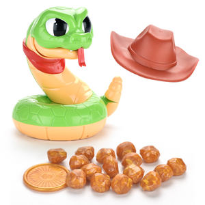 Broma eléctrica morder mano serpiente <span class=keywords><strong>de</strong></span> <span class=keywords><strong>cascabel</strong></span> robar monedas <span class=keywords><strong>de</strong></span> oro juego Gold Rush Challenge descompresión interactiva juguetes novedosos para niños - Product Image 5