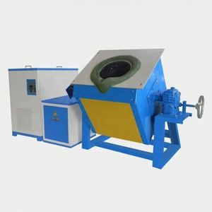 100% Duty Steel Scrap Melting Furnace Machine Metal Copper Industrial Melting Furnace Casting Aluminum Induction Melting Machine - Product Image 3